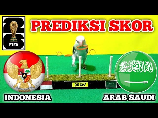 PELUANG LOLOS‼️INDONESIA VS ARAB SAUDI Kualifikasi Piala Dunia Zona Asia 2026 || Prediksi Skor Ratu