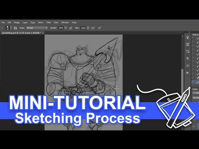 Mini Tutorial: Sketching Process