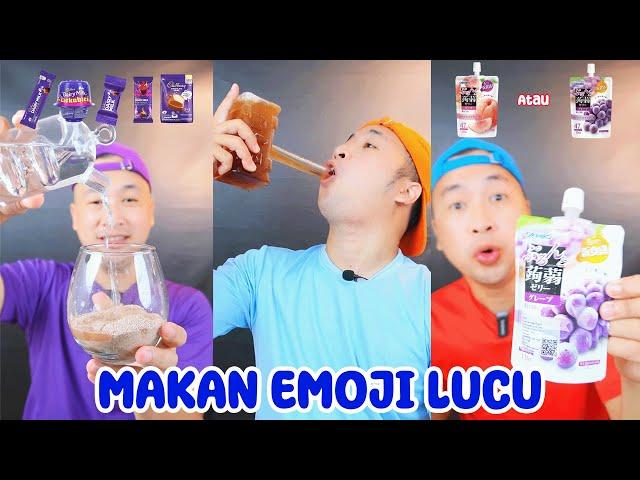 MAKAN EMOJI LUCU | MAKAN SESUAI WARNA | MUKBANGBENT | EATING SHOW