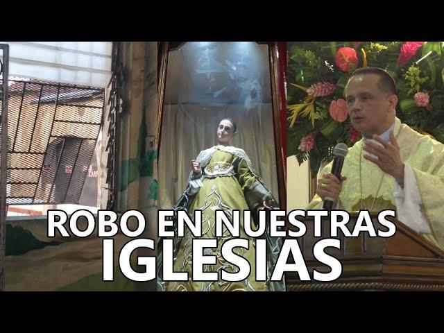 Monseñor Colindres habla sobre los robos en parroquias de la Diócesis de San Miguel