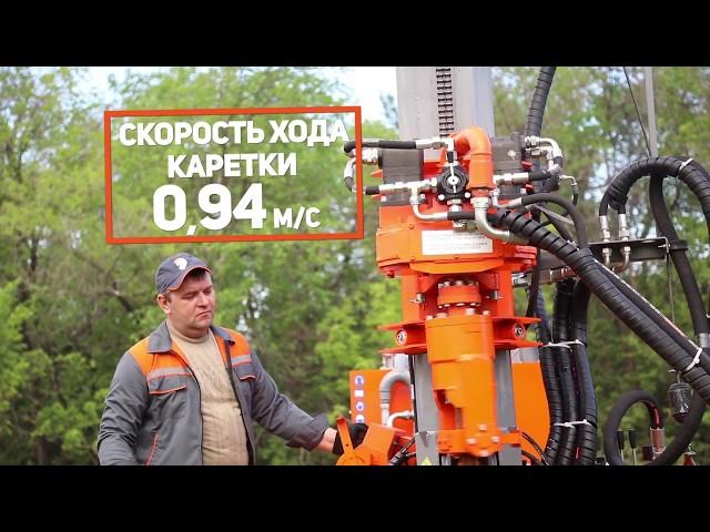 Modern water drilling rig for drilling at 350 meters at the price of a car