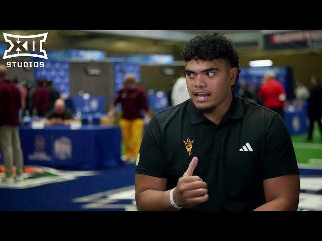 Leif Fautanu CFP Media Day Sit-Down Interview | Chick-fil-a Peach Bowl