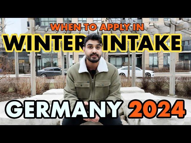 When and How to Apply for German Universities Admissions for Winter Intake 2024/25