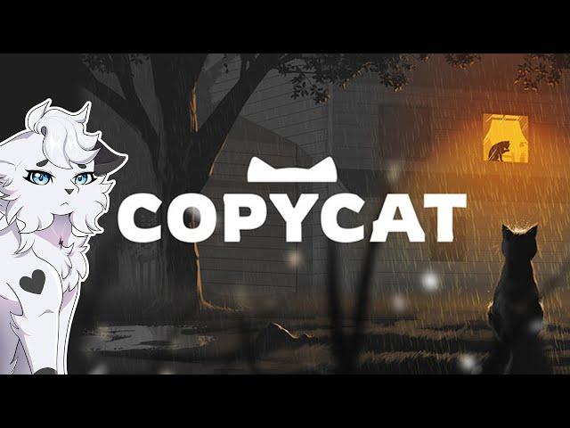 Playing a SAD cat game | Copycat with Akira