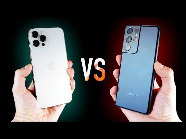 iPhone 12 Pro Max против Samsung Galaxy S21 Ultra. Спустя 2 месяца