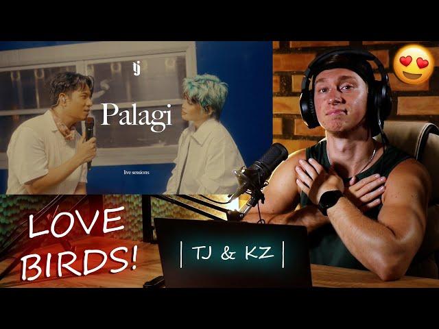 TJ x KZ - PALAGI | LIVE SESSIONS | Richards Infinity Reacts!