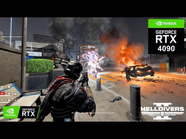 HELLDIVERS 2: NEW ENEMIES UPDATE on RTX 4090 24GB (4K Maximum Graphics)