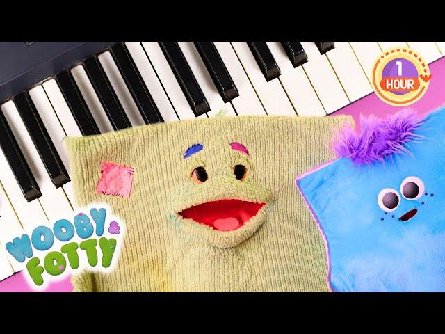 Numbers and Colors Sing Along+ More! | Kids Songs | Preschool Learning | Wooby & Fotty