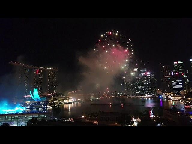 Singapore 2019 New Year Fireworks