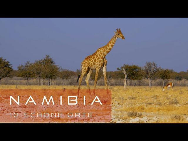 Namibia - 10 best location - wildlife, magnificent landscapes and routes