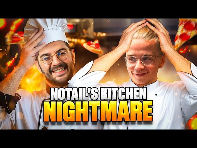 N0TAIL'S KITCHEN NIGHTMARE (Pizza Making With Ceb)