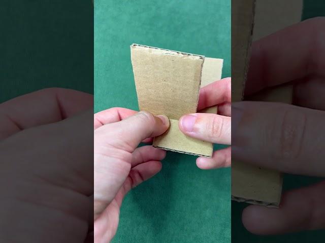 Making Phone Stand with Cardboard #shorts #papercraft