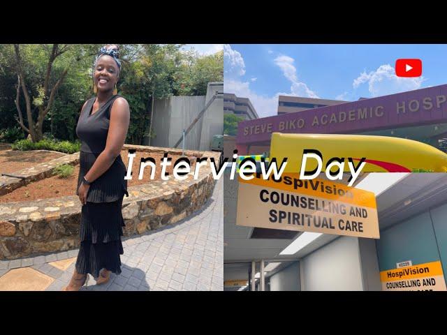 #VLOG: Come to a counselling interview with me! #SteveBikoHospital