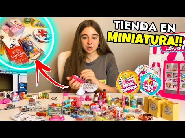 TIENDA en MINIATURA de MINI BRANDS!!