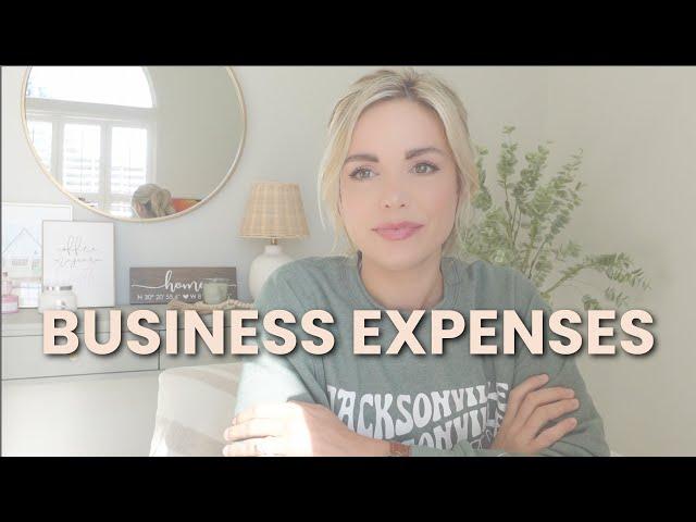 My business expenses as a real estate agent for the last 30 days