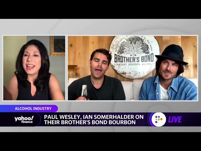 Building a brand of bourbon amid a pandemic with Paul Wesley and Ian Somerhalder