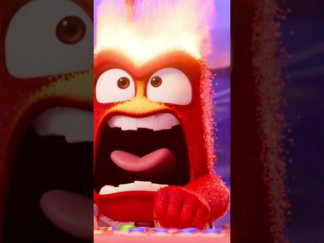 Inside Out 2 | Anger Supercut #shorts