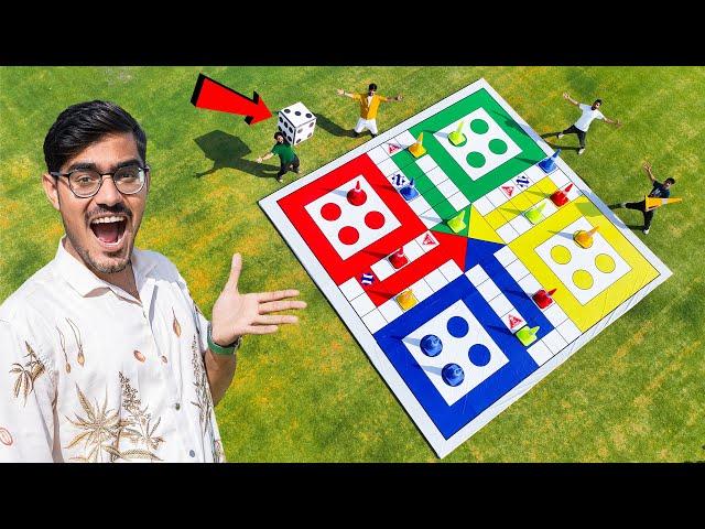 ₹100000 Biggest Ludo Challenge Ever | हमने बना दिया सबसे बड़ा लूडो | Real Life Ludo