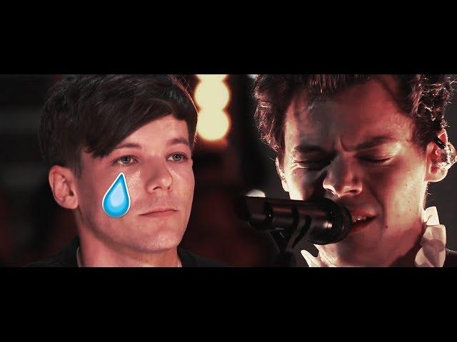 LOUIS TOMLINSON IS EMOTIONAL AFTER WATCHING HARRY STYLES PERFORMING TWO GHOST