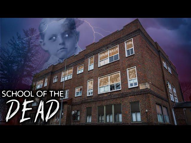 OVERNIGHT in the School of the DEAD! | Ghost Children of the Haunted Farrar Elementary School