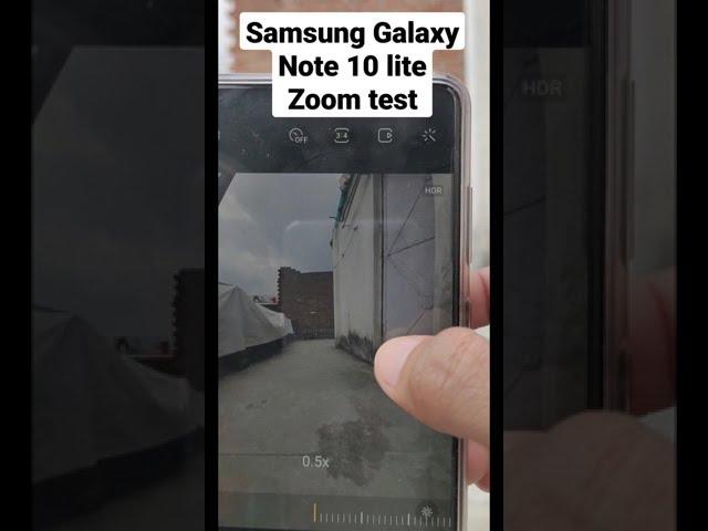 samsung galaxy note 10 lite zoom test