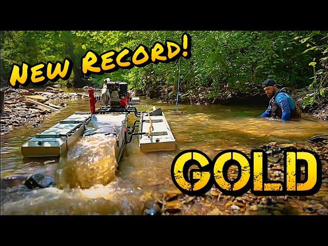 Gold Dredge Finding a Pile of Amazing Gold