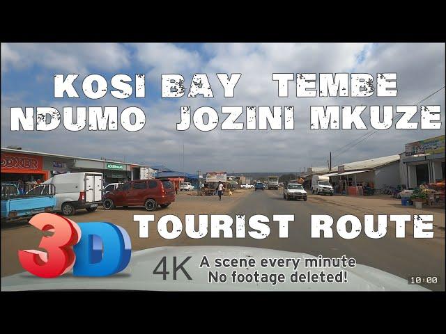 Driver's views : Kosi Bay to Mkuze via Manguzi, Tembe, Ndumo, Jozini, and a bit of the N2.