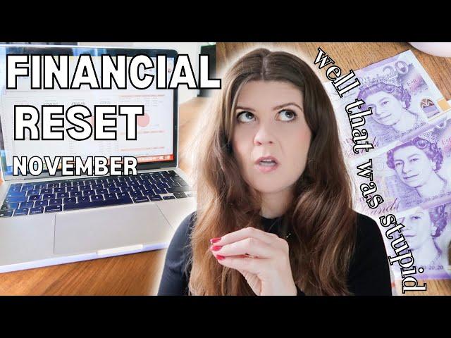  November Financial Update | I spent EVERYTHING, budget with me & side hustle challenge update