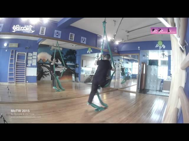 (How to Aerial Silks) Pole Paradise Studio Week 38 "The X"