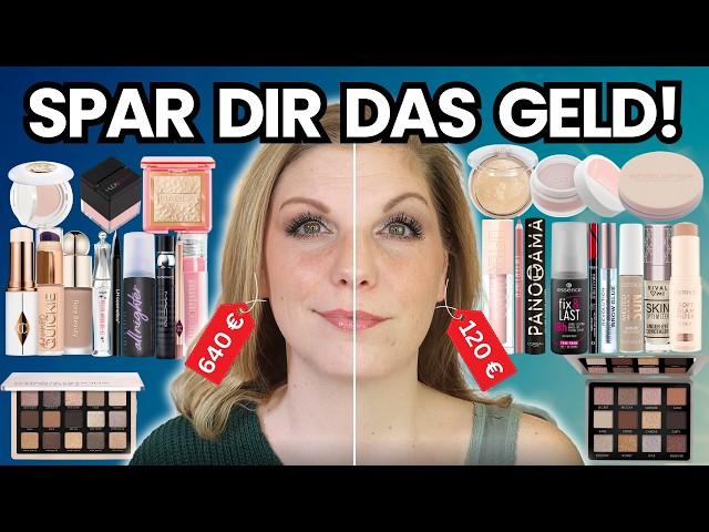 DROGERIE VS HIGH END Make Up im Livetest