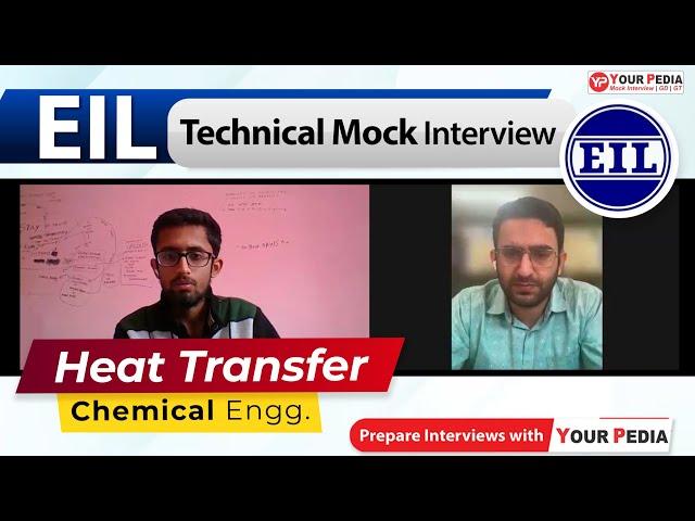 Heat Transfer Mock Interview for EIL | Chemical Engineering | Interview Guidance with YourPedia
