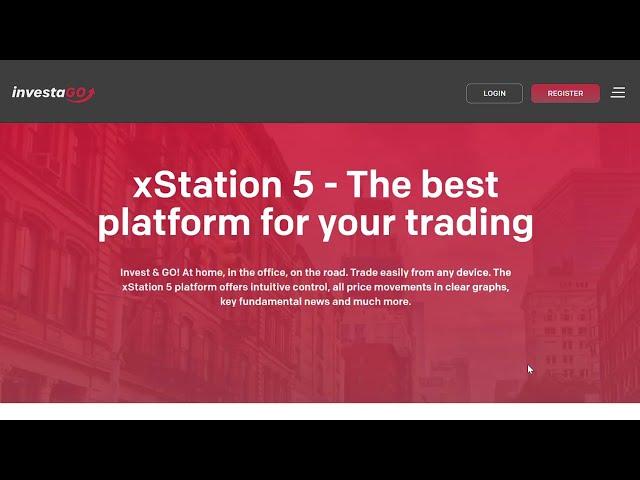 Investago | xStation 5 Tutorials | Basic xStation Setup