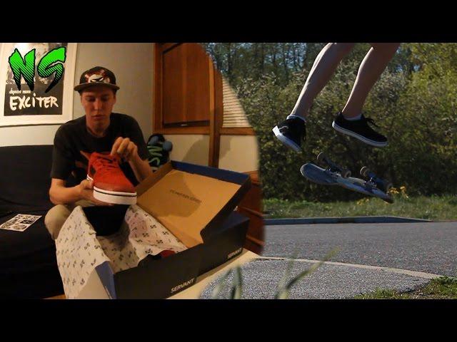 SKATE SHOES UNBOXING - Servant Footwear!