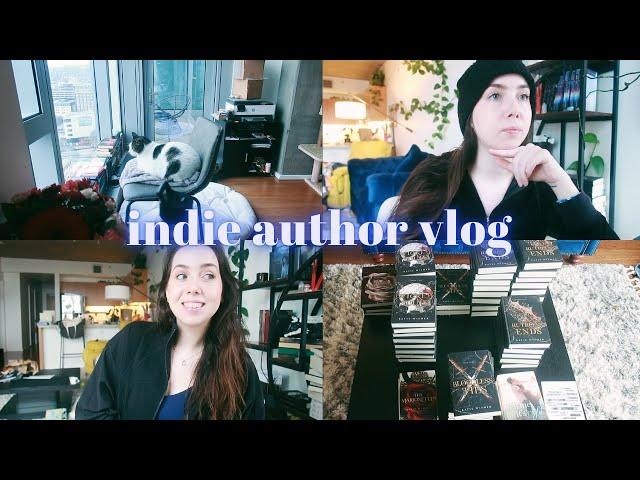 finishing a draft and a Black Friday Sale // indie author vlog