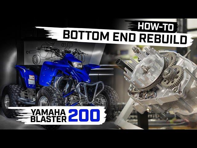 How To Rebuild the Bottom End on a Yamaha Blaster 200