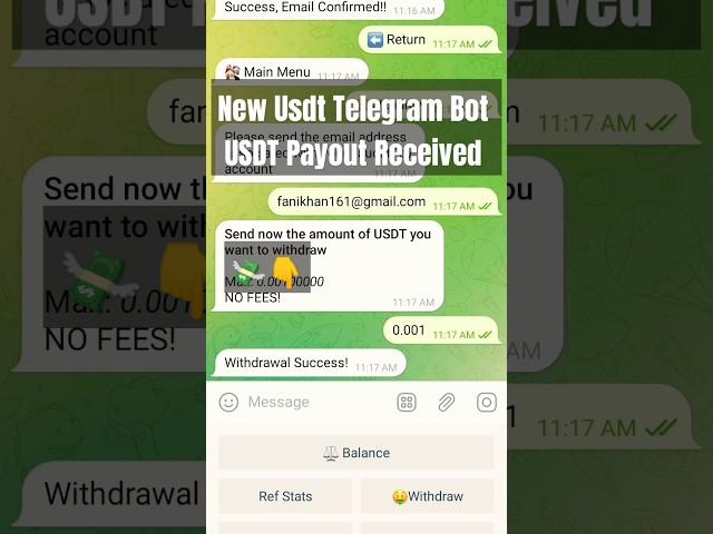 Top Telegram Bots for Passive Income: New USDT Earn Money without Effort