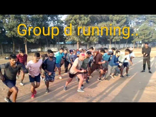 Gandhi maidan Hazaribagh, Railway group d running.2nd group.....