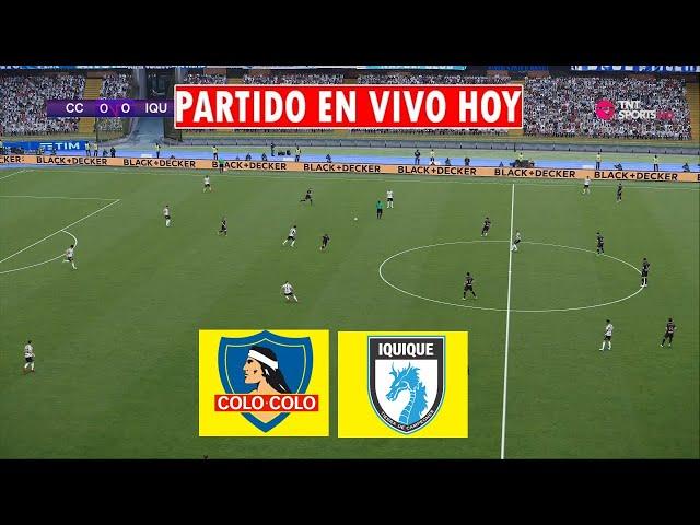 En Vivo: Colo Colo vs Deportes Iquique | Chile Primera División 2024/2025 Transmisión del Partido