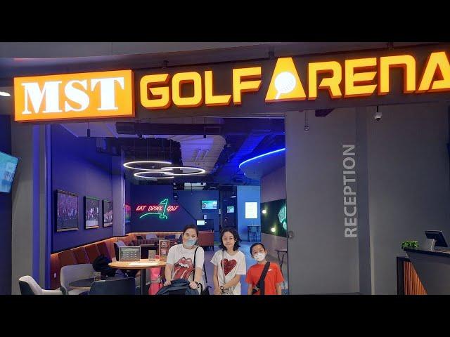 Indoor Golf Simulator at Tropicana Gardens Mall Damansara for Family by MST Golf Arena