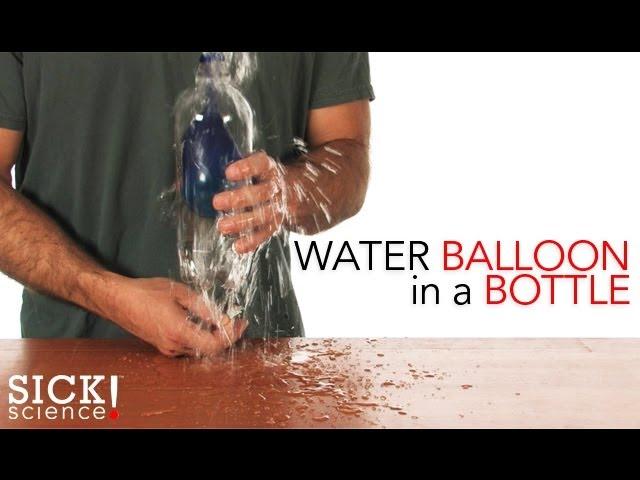 Water Balloon in a Bottle - Sick Science! #097