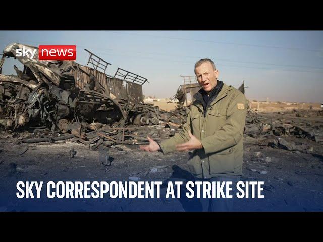 'Israeli strikes' target convoy carrying Syrian regime weapons | Assad Downfall