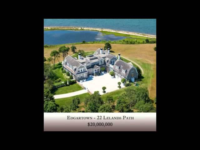 MV Luxury Real Estate, Top Five Most Expensive Homes