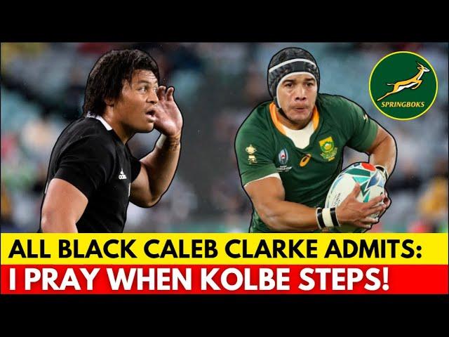 KOLBE'S FOOTWORK LEAVES CLARKE PRAYING FOR THE RIGHT MOVE!| SPRINGBOKS NEWS