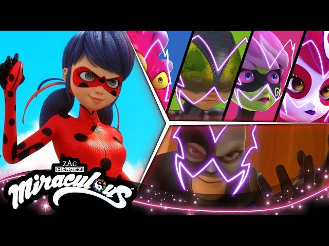 MIRACULOUS |  Akumatisierung - Kompilation 1  | STAFFEL 4 | Geschichten von Ladybug und Cat Noir