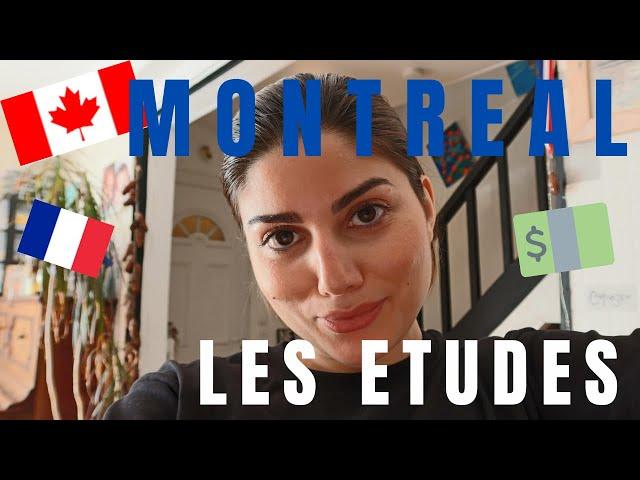 ETUDIER A MONTREAL   (frais universitaires, démarches, équivalences, diplômes, COUT, loyers...)