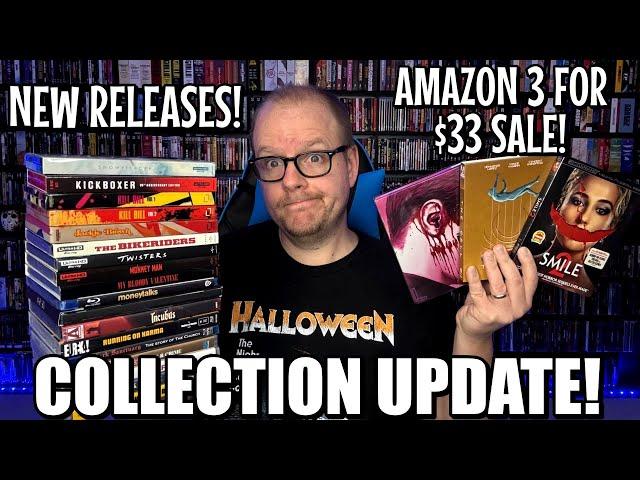 Blu-ray And 4K Collection Update! | New Releases From Arrow VIDEO and Lionsgate plus PRIME Deals!