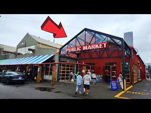 Granville Island Public Market Vancouver Canada Full Tour