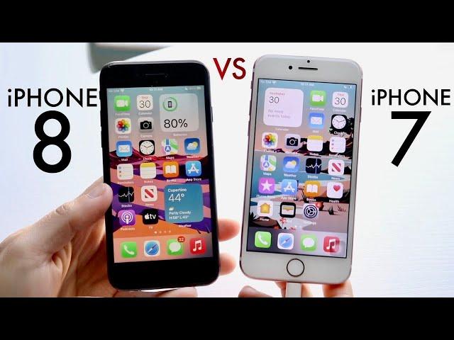 iPhone 8 Vs iPhone 7 In 2023! (Comparison) (Review)