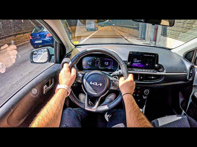 NEW Kia Picanto 2024 [1.2 DPI 84 hp] |0-100| POV Test Drive #2132 Joe Black