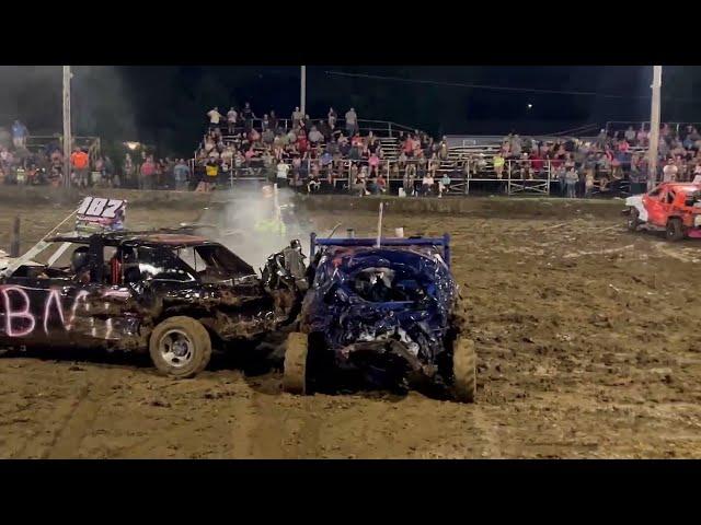 Full size demolition derby Eldon Mo 6/29/24